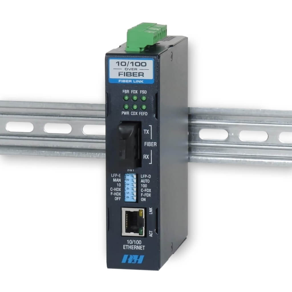 Industrial Media Converters - 10/100 Enhanced Ethernet Media Converter