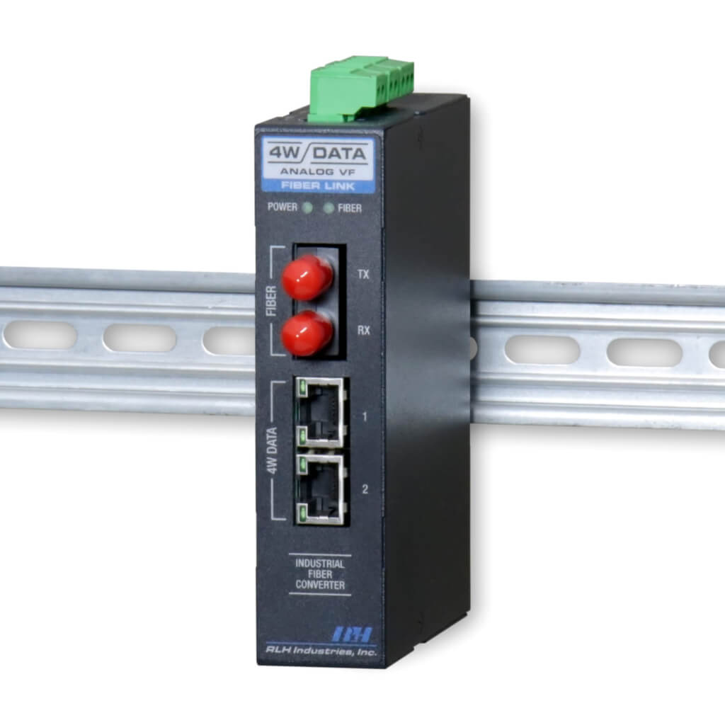 Industrial Media Converters - 2 Channel 4 Wire Data with E&M System