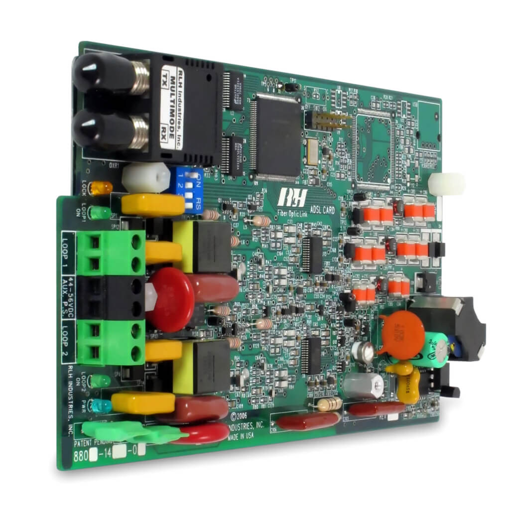 Fiber Optic Isolation Systems - 2 Channel ADSL