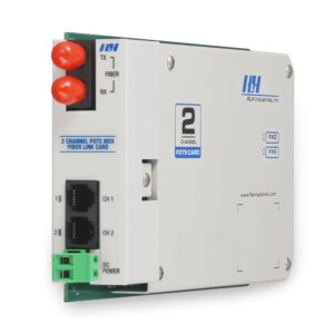 Fiber Optic Isolation Systems - 2 Channel POTS