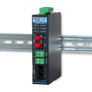 Industrial Media Converters - 2 Channel (POTS) with I/O System