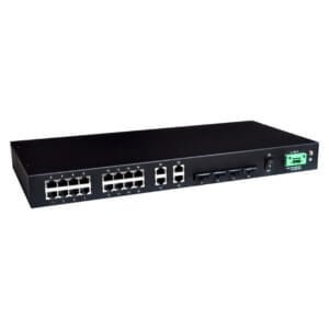Industrial Ethernet Switches - 20+4 Ethernet Fiber Switch