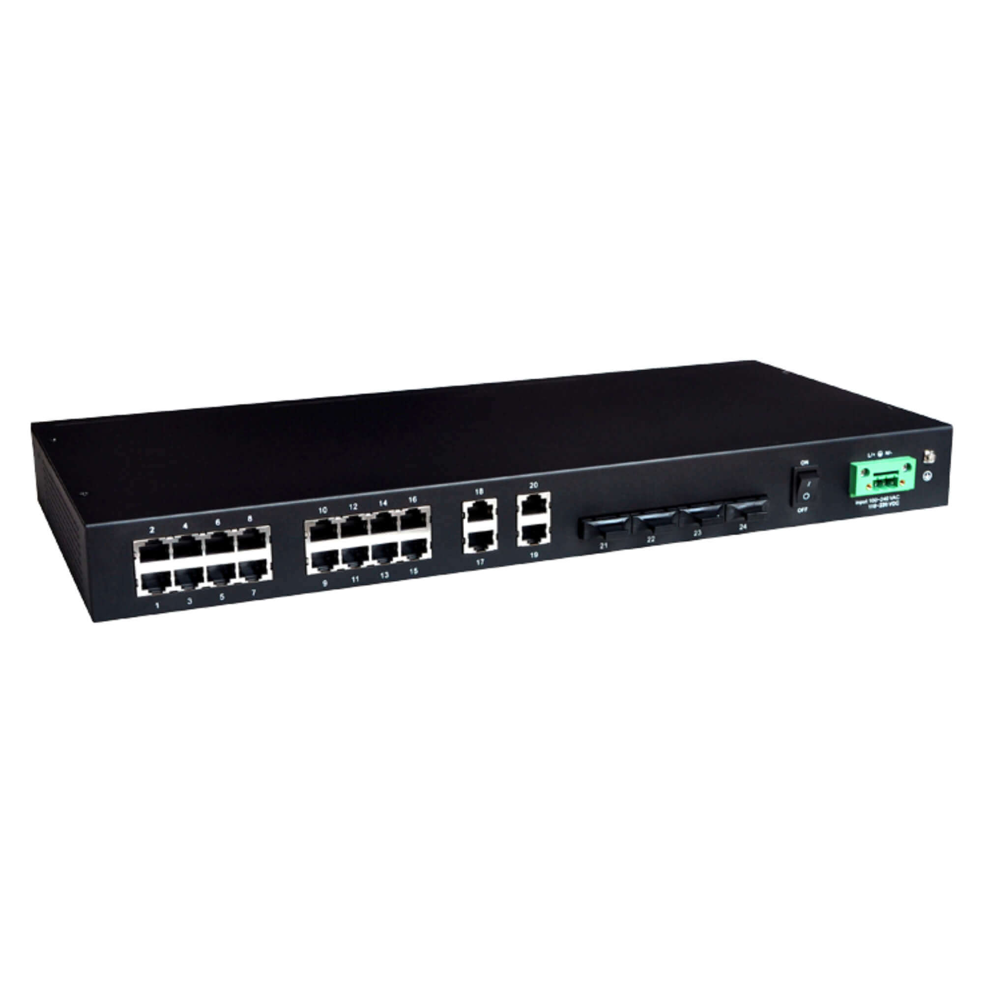 20+4 Ethernet Fiber Switch