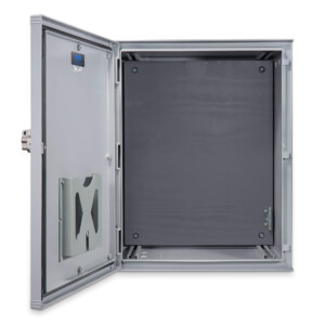 Enclosures - 30" x 24" x 16" Fiberglass Enclosure - Door Open