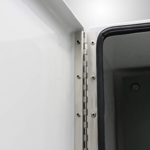 Enclosures - 36" x 30" x 16" Fiberglass Enclosure - Stainless Steel Hinge