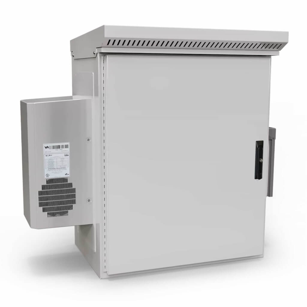 Enclosures - CORE- 36" x 30" x 20" Communications Outdoor Rack Enclosure - Front