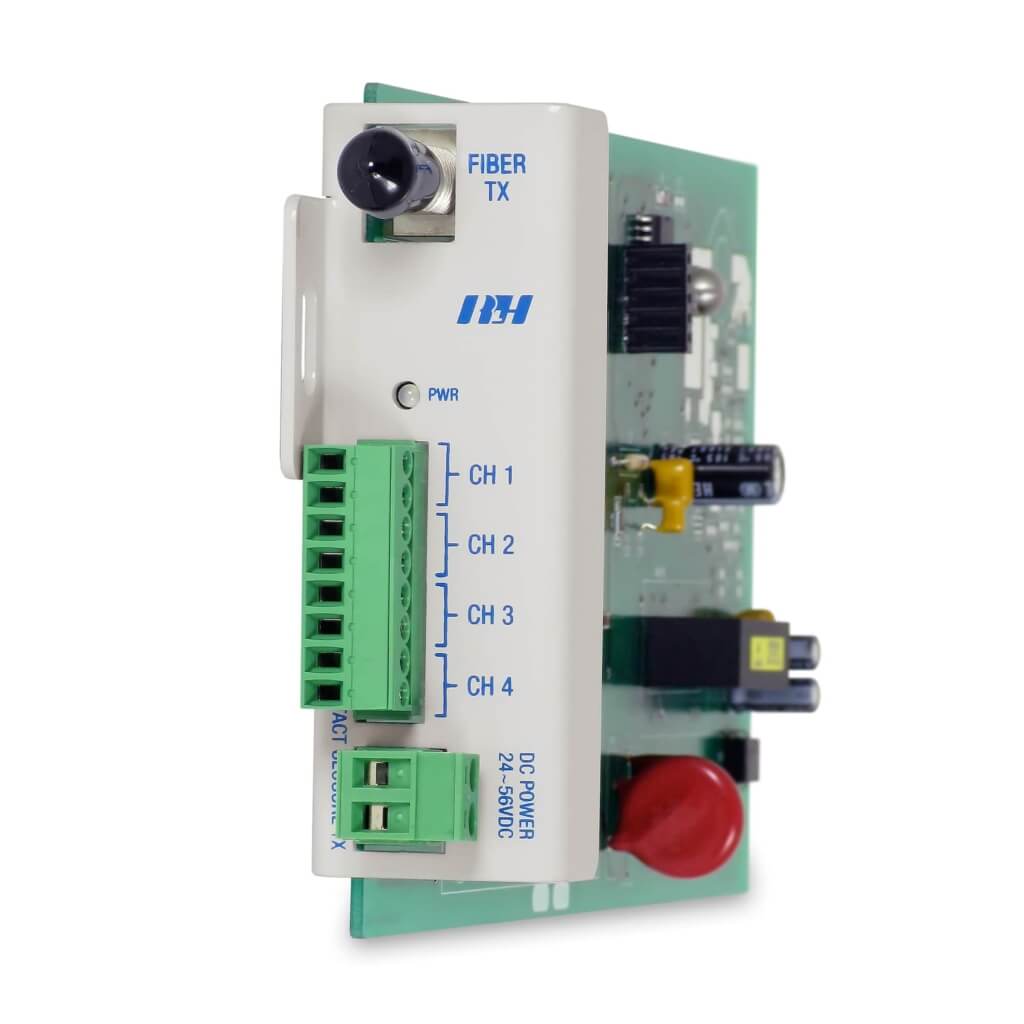 Fiber Optic Isolation Systems - 4 Channel Contact Closure