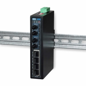 Industrial 4+2 Fiber PoE+ Switch