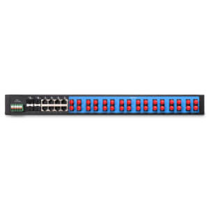 Industrial Ethernet Switches - 44+8+16 Ethernet Fiber Switch (Interface View)