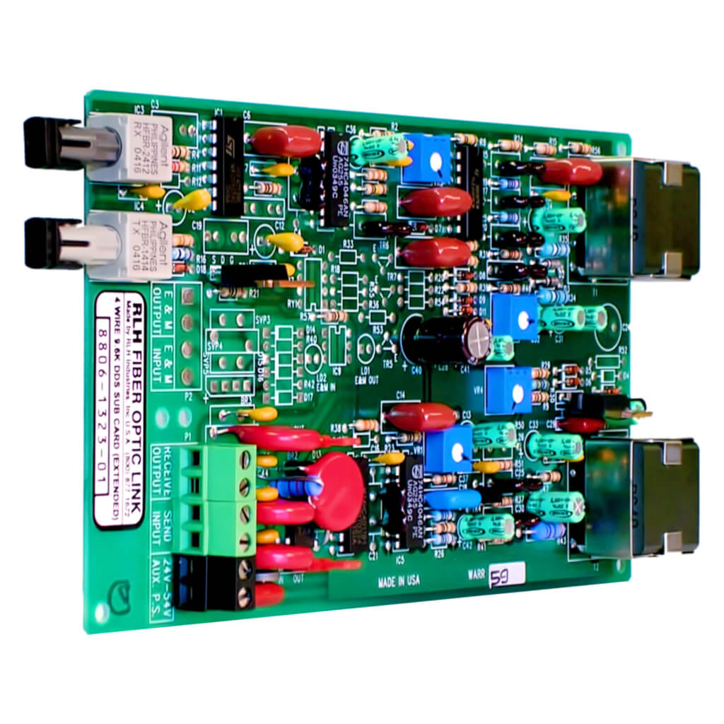 Fiber Optic Isolation Systems - 4 Wire 9.6 Kbps DDS