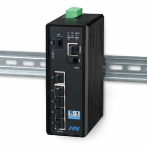 Industrial Ethernet Switches - 5+1 Managed Gigabit SFP Switch