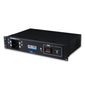 Power Supplies - 500 Series AC/DC 2RU Rack Mount Power Supply Front Angle