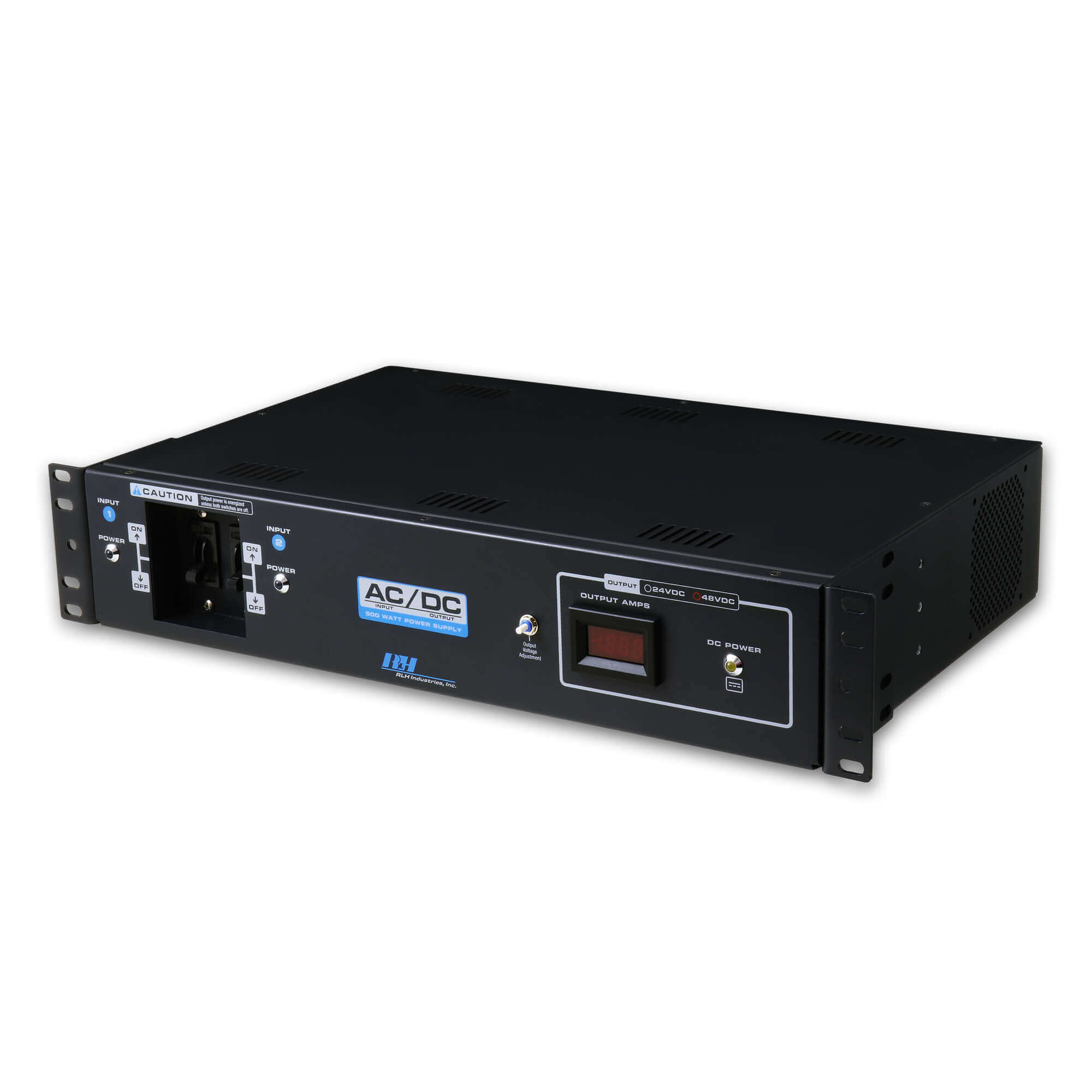 500 Series AC/DC 2RU Rack Mount Power Supply