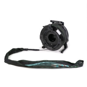 Preterminated Tactical Fiber Cable Assembly, 6F, Multimode OM3, LC Connectors