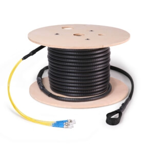 Fiber Cable Assembly, Armored, ST, Singlemode
