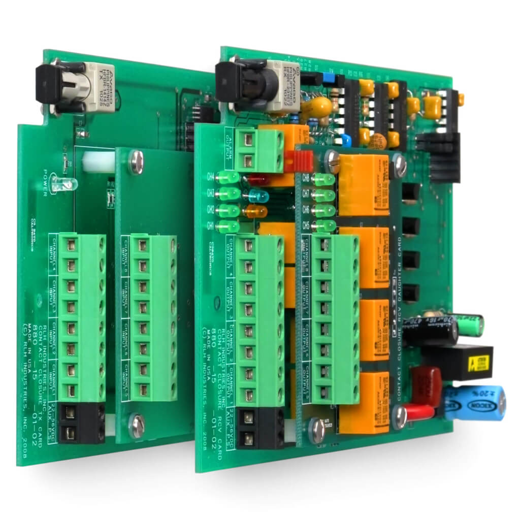 Fiber Optic Isolation Systems - 8 Channel Contact Closure