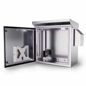 CORE 24” x 24” x 24” Cabinet with 19” Equipment Rack - Open