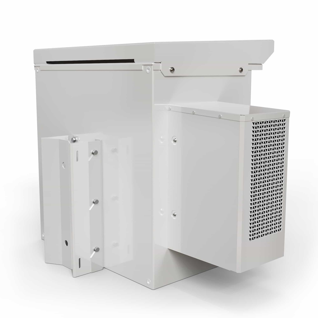 CORE with 1000 Btu air conditioner and Pole Mount