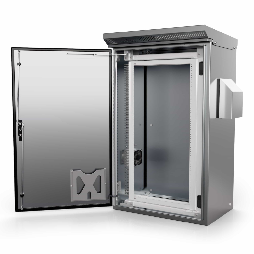 CORE 48” x 30” x 20” Cabinet with 19” Equipment Rack - Vents