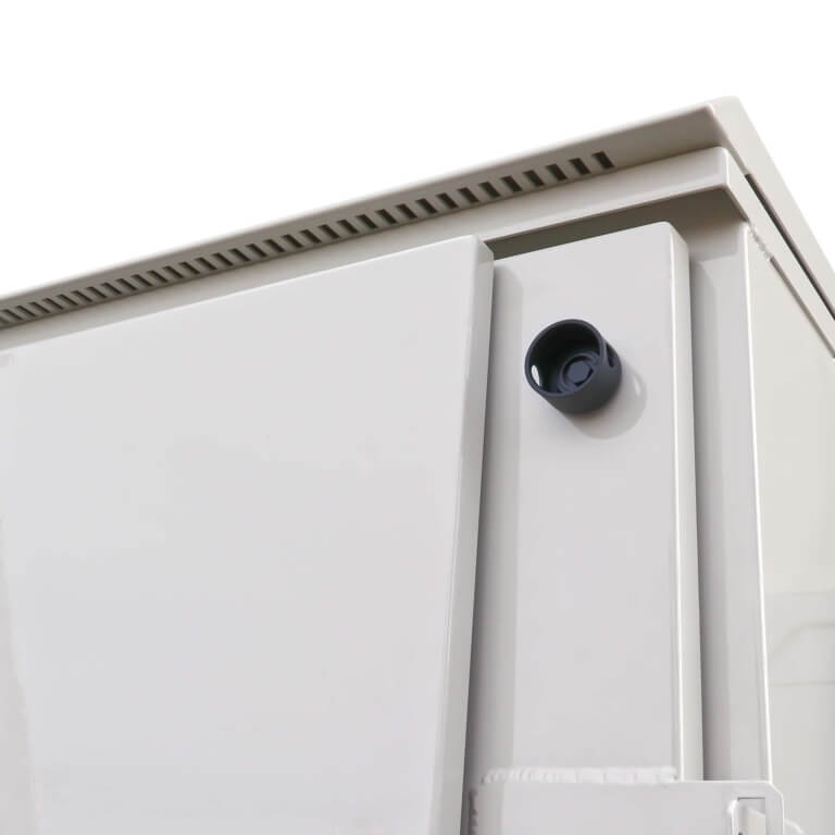 Custom Enclosure - Dual-Door Telecom Enclosure - Solar Shield