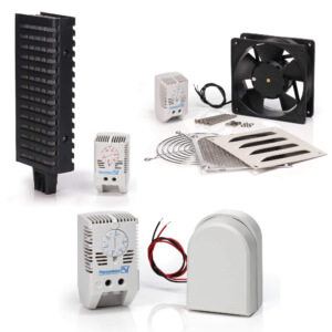 Fiber Optic Accessories - Enclosure Fan and Heater Kits