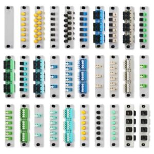 Fiber Adapter Plates - Grey