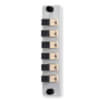 SC 6 Fiber 6 Position Loaded with Simplex Multimode Adapters (Beige), Grey
