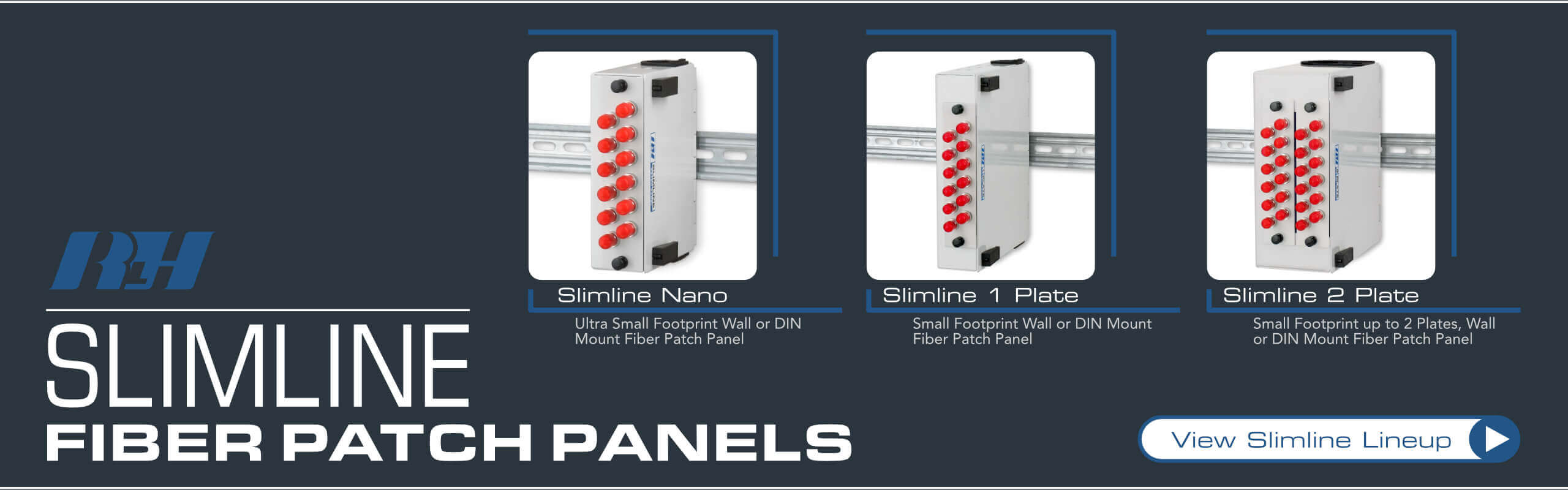 Slimline Fiber Patch Panels