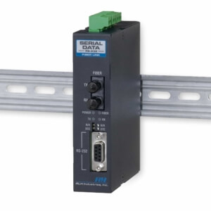 Industrial Media Converters - Industrial RS-232 Serial Data Fiber Converter