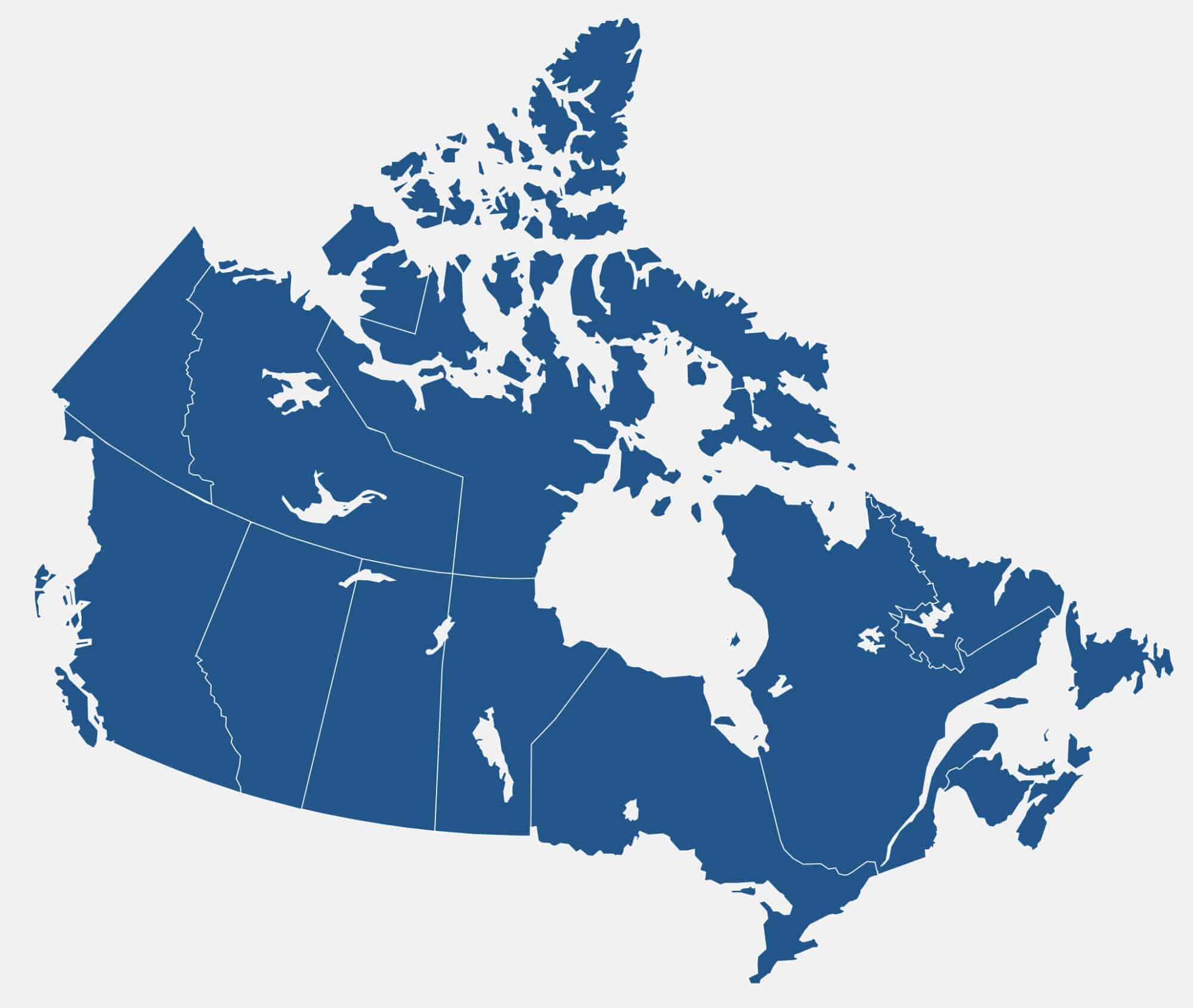 Map of Canada