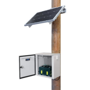 Power Supplies - OFF-GRID 60 Watt 24V Solar Power System - System Open