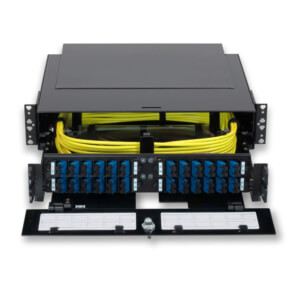 Fiber Patch Panels - Optimum 2RU Fiber Patch Panel