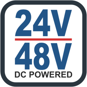 24v/48v DC Powered