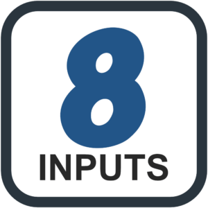 8 Inputs