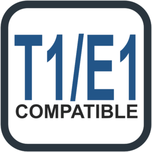 T1/E1 Compatible