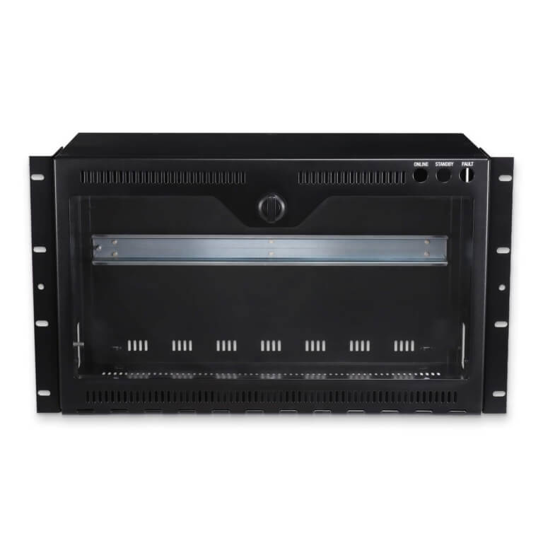 Custom Enclosure - Rack Mountable DIN Enclosure - Front Closed