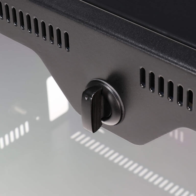 Custom Enclosure - Rack Mountable DIN Enclosure - Latch Details