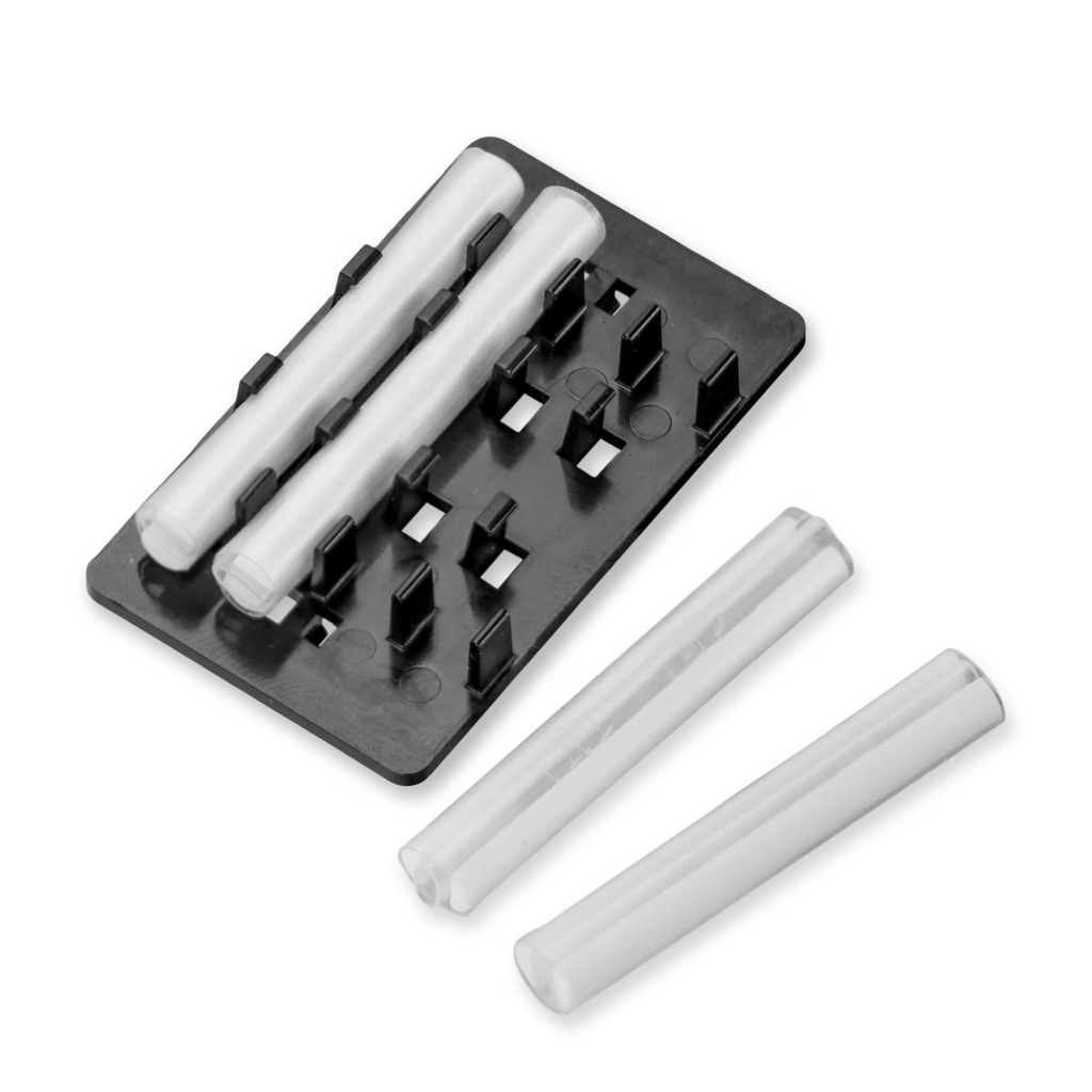 Ribbon Fiber Splice Holder with Splice Sleeves