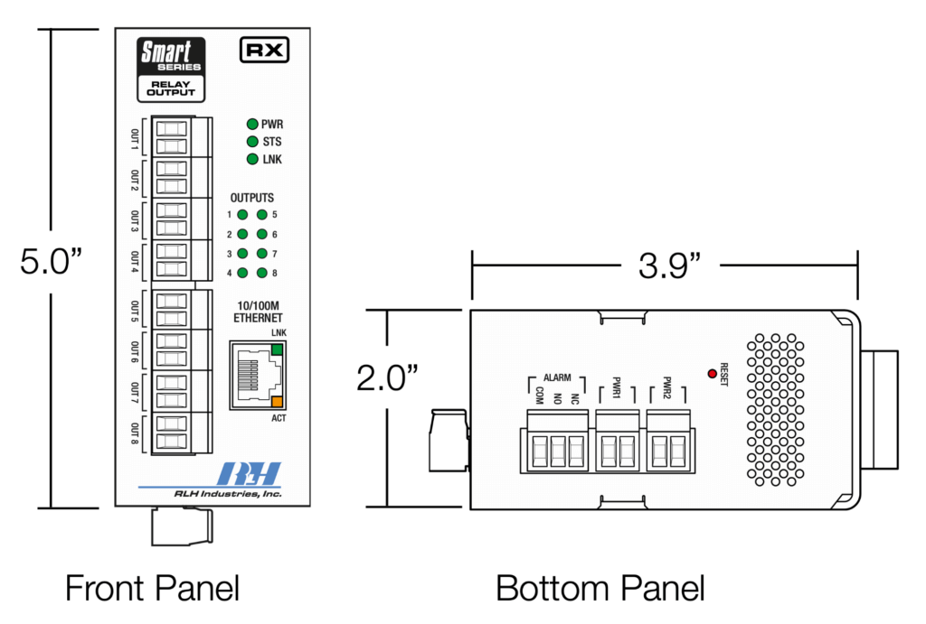 Smart Relay Output - Dimensions