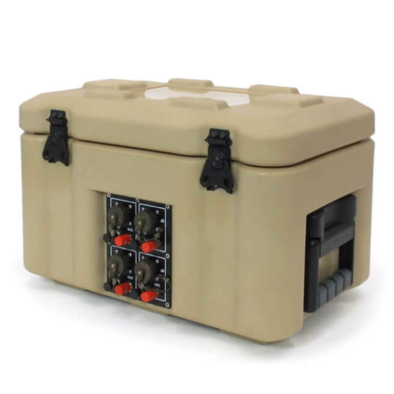 Custom Enclosure - Tactical Fiber Communications - Closed