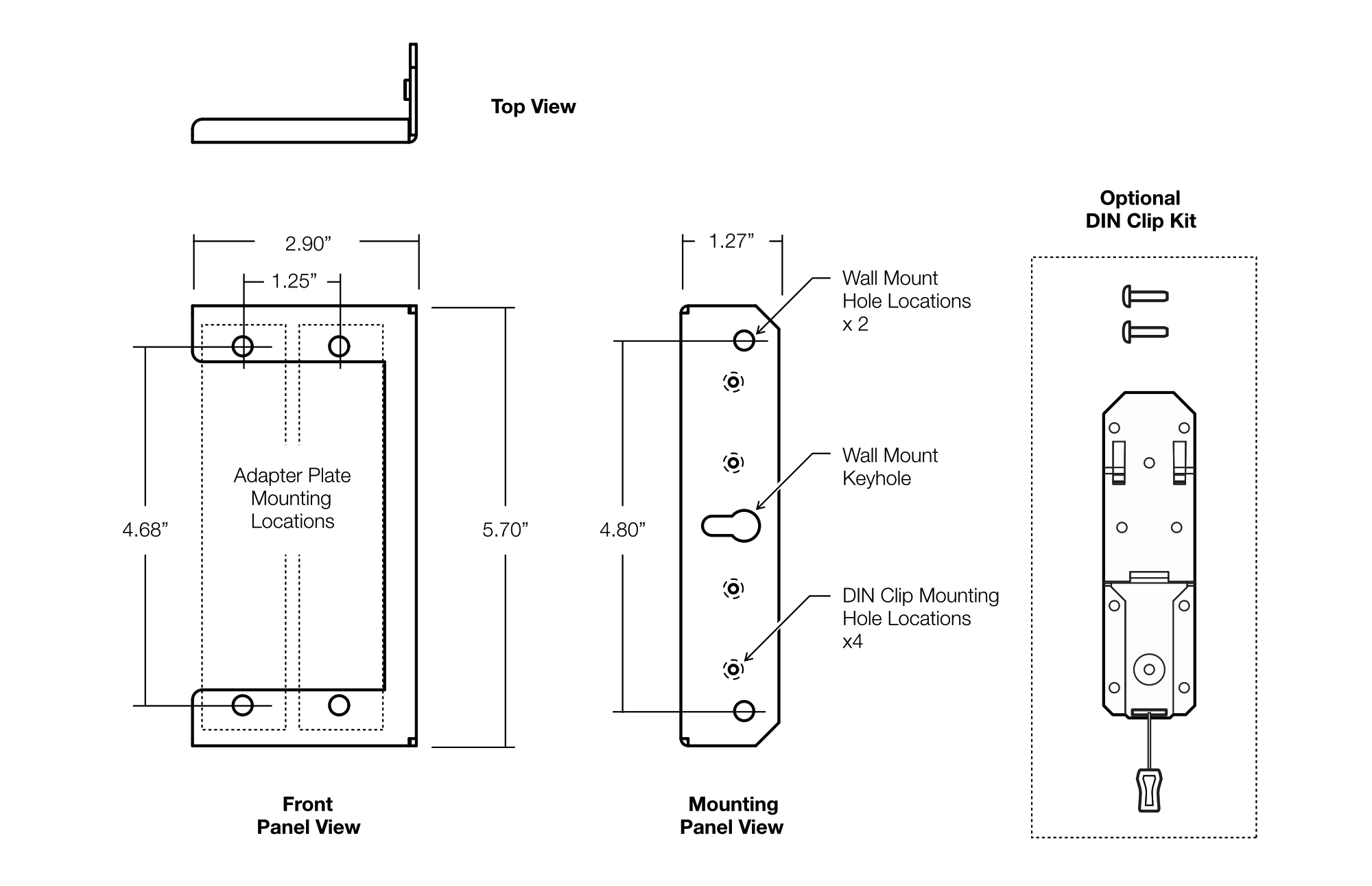 Slimline Nano Fiber Patch Panel